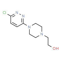 2-(4-(6-chloropyridazin-3-yl)piperazin-1-yl)ethan-1-ol Structure