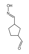 1,3-Cyclopentanedicarboxaldehyde, monooxime (9CI) Structure