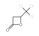 2-Oxetanone,4-(trichloromethyl)-结构式
