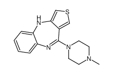 4-(4-methylpiperazin-1-yl)-10H-thieno[3,4-b][1,5]benzodiazepine Structure
