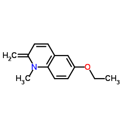 Quinoline, 6-ethoxy-1,2-dihydro-1-methyl-2-methylene- (9CI) Structure