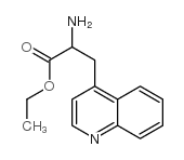 4-Quinolinepropanoicacid,alpha-amino-,ethylester(9CI) picture