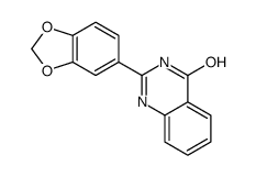 2-(1,3-benzodioxol-5-yl)-1H-quinazolin-4-one Structure