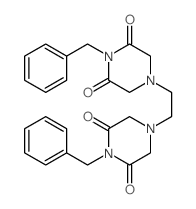 2,6-Piperazinedione, 4,4- (1,2-ethanediyl)bis[1-(phenylmethyl)- picture