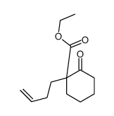 ethyl 1-but-3-enyl-2-oxocyclohexane-1-carboxylate Structure