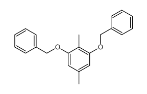 2,5-dimethyl-1,3-bis(phenylmethoxy)benzene Structure