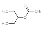 3-Pentanol, 3-acetate structure