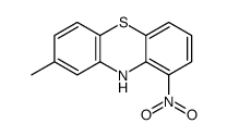 8-methyl-1-nitro-10H-phenothiazine Structure