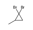 1,1-dibromo-2-methylcyclopropane Structure