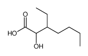 3-ethyl-2-hydroxyheptanoic acid Structure