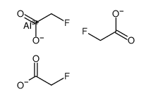 Tri(fluoroacetic acid)aluminum salt结构式