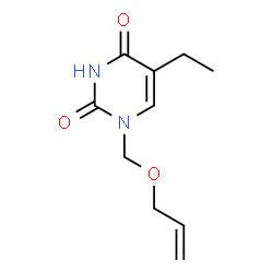 2,4(1H,3H)-Pyrimidinedione,5-ethyl-1-[(2-propenyloxy)methyl]-(9CI) picture