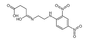 4-[2-(2,4-dinitroanilino)ethylamino]-4-oxobutanoic acid结构式