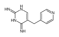 5-(4-Pyridinylmethyl)pyrimidine-2,4-diamine结构式