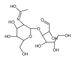 N-acetylgalactosaminyl-alpha(1-3)galactose Structure