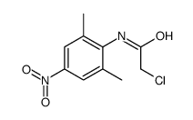 2-chloro-N-(2,6-dimethyl-4-nitrophenyl)acetamide Structure