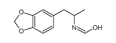 N-[1-(1,3-benzodioxol-5-yl)propan-2-yl]formamide结构式