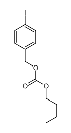 Carbonic acid butyl p-iodobenzyl ester Structure