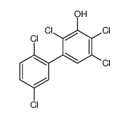 3-OH-2,24',5,5Pentachlorobiphenyl Structure