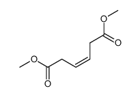 (Z)-3-Hexen-1,6-disaeuredimethylester结构式