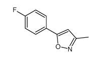 5-(4-fluorophenyl)-3-methyl-1,2-oxazole Structure