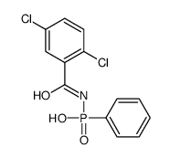 N-(2,5-dichlorobenzoyl)-phenylphosphonamidic acid Structure