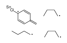 tributyl-[(4-chlorophenyl)methyl]stannane Structure