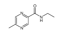 5-methylpyrazine-2-carboxylic acid ethylamide Structure