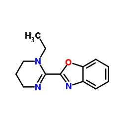 Benzoxazole, 2-(1-ethyl-1,4,5,6-tetrahydro-2-pyrimidinyl)- (9CI) picture