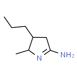 2H-Pyrrol-5-amine,3,4-dihydro-2-methyl-3-propyl-(9CI)结构式