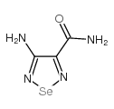 4-AMINO-1,2,5-SELENADIAZOLE-3-CARBOX AMIDE Structure