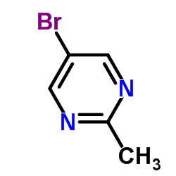 5-Bromo-2-methylpyrimidine Structure