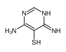 5-Pyrimidinethiol, 4,6-diamino- (9CI) picture