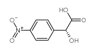 (r)-4-nitromandelic acid Structure