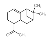 1-(2,2-dimethyl-1,2,3,4,4a,5,6,7-octahydro-1,3-methanonaphthalen-5-yl)ethanone Structure