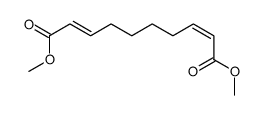 dimethyl deca-2,8-dienedioate结构式