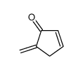 5-methylidenecyclopent-2-en-1-one Structure