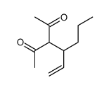 3-hex-1-en-3-ylpentane-2,4-dione Structure