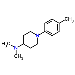 Piperidine, 4-dimethylamino-1-p-tolyl- (4CI)结构式
