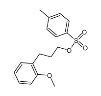 1-(para-toluenesulfonyl)-3-(2-methoxyphenyl)propane Structure