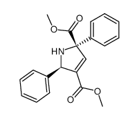 dimethyl 2,5-diphenyl-3-pyrroline-2,4-dicarboxylate Structure
