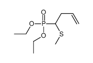 4-diethoxyphosphoryl-4-methylsulfanylbut-1-ene Structure