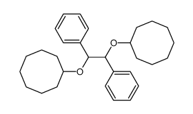 1,2-bis(cyclooctyloxy)-1,2-diphenylethane结构式