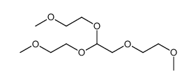 6-(2-methoxyethoxy)-2,5,8,11-tetraoxadodecane结构式