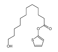 thiophen-2-yl 12-hydroxydodecanoate结构式
