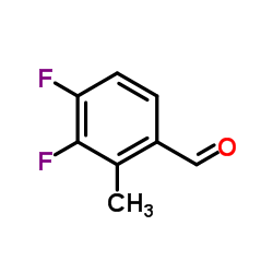 3,4-Difluoro-2-methylbenzaldehyde structure
