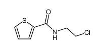 N-(2-chloroethyl)thiophene-2-carboxamide Structure