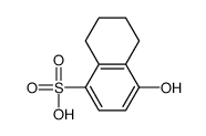 4-hydroxy-5,6,7,8-tetrahydronaphthalene-1-sulfonic acid结构式