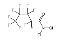 N,N-dichloro-2,2,3,3,4,4,5,5,5-nonafluoropentanamide Structure
