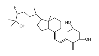 24-fluoro-1,25-dihydroxycholecalciferol structure